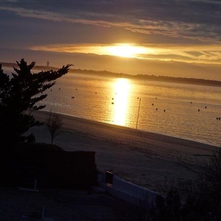 Appartement Arcachon Perreire Premiere Ligne Les Pieds Dans L Eau Vue Magnifique Sur Le Bassin Exteriör bild