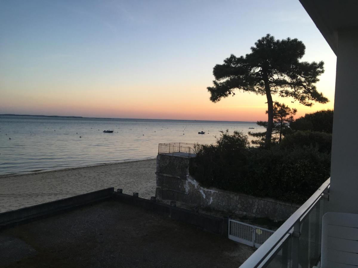 Appartement Arcachon Perreire Premiere Ligne Les Pieds Dans L Eau Vue Magnifique Sur Le Bassin Exteriör bild