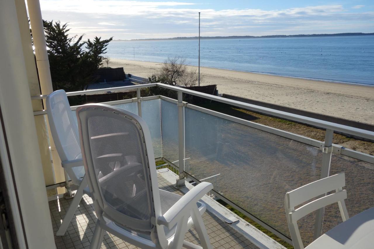 Appartement Arcachon Perreire Premiere Ligne Les Pieds Dans L Eau Vue Magnifique Sur Le Bassin Exteriör bild