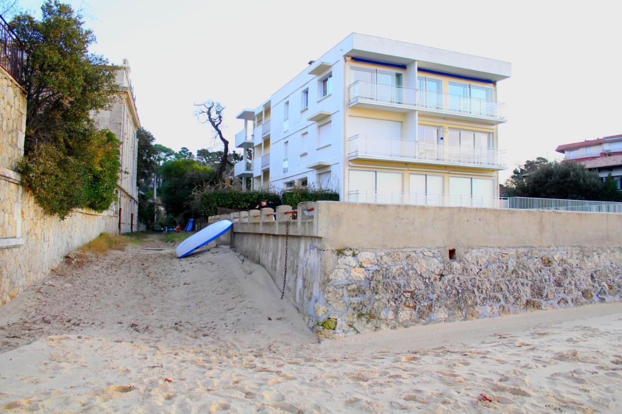 Appartement Arcachon Perreire Premiere Ligne Les Pieds Dans L Eau Vue Magnifique Sur Le Bassin Exteriör bild